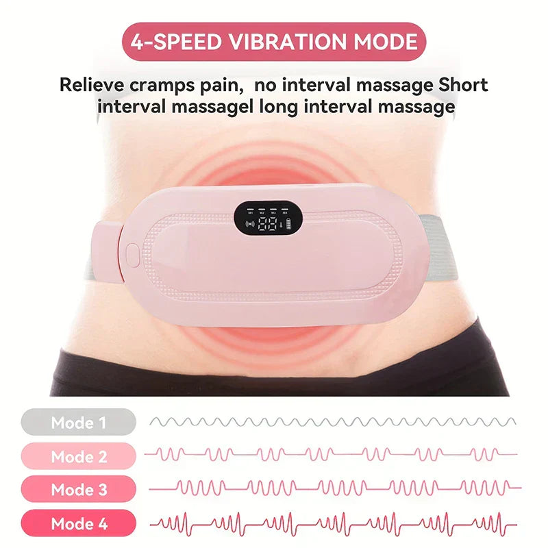 Period Heating Pad for Cramps Massage | وسادة تدفئة لتخفيف التشنجات أثناء الدورة الشهرية