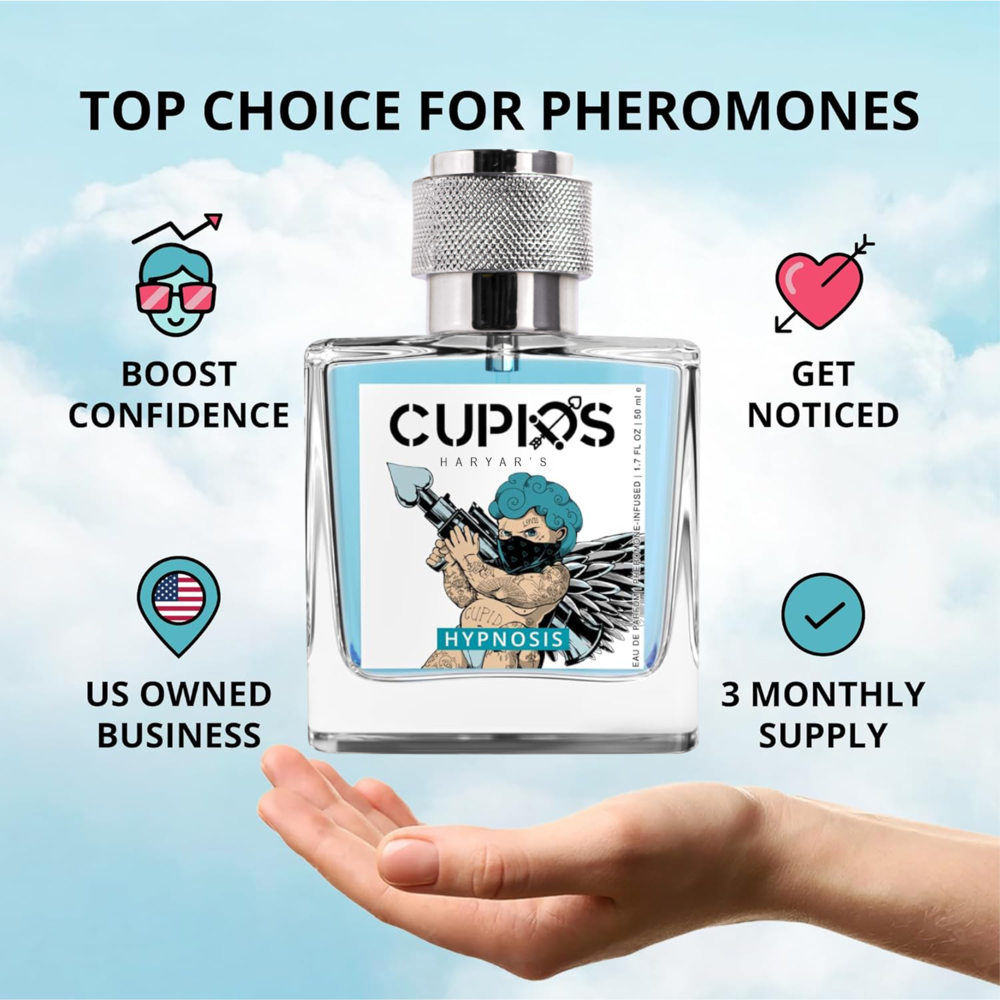 Cupid Fragrances Original Cologne for Men with Unique Scent Formula
